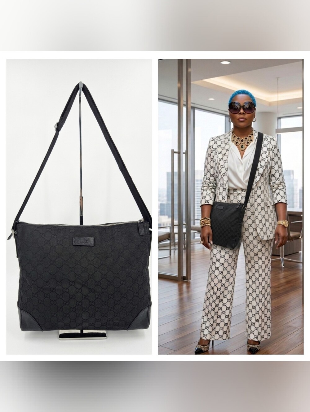 Gucci GG Shoulder Crossbody Bag